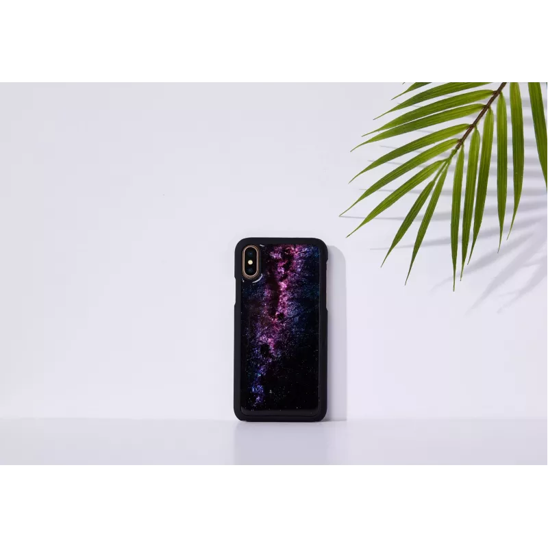 iKins Milky Way juodas dėklas, skirtas iPhone XS/X, K1696J