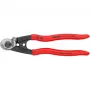 Knipex 95 61 190 plieninių lynų kirptuvai, 190 mm
