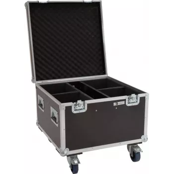 ROADINGER Flightcase 4x LED Theatre COB 100 su ratukais (31005194)