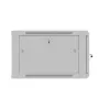 19 colių 6U 600x600 mm pilkas perforuotas sieninis stovo korpusas Lanberg WF01