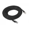 Lanberg PCU5-10CC-1000-BK tinklo kabelis 10 m Cat5e U/UTP juodas