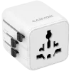 Kelioninis adapteris CANYON OnTour One EU UK US AUS Baltas (CNS-TA1005W)