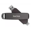 SanDisk Extreme PRO Dual Drive 256 GB USB laikmena, USB-C, 1000/900 MB/s, juoda