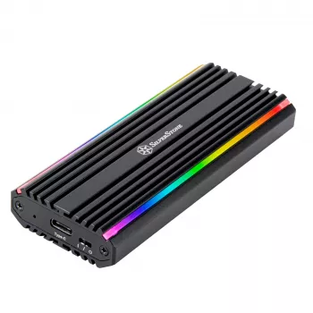 SSD dėklas Silverstone MS13 Juodas M.2 PCIe 3.0 10 Gbit/s