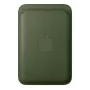 Apple FineWoven piniginė su MagSafe Moss Green Microtwill