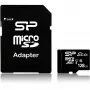 MicroSDXC atminties kortelė Silicon Power 128 GB UHS‑I (Class 10, U1), 85 MB/s, juoda, su SD adapteriu