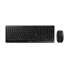 CHERRY Stream Desktop belaidis klaviatūros ir pelės rinkinys, RF Wireless, AZERTY prancūziškas, juodas