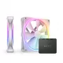 Ventiliatorius NZXT F140 RGB DUO 14 cm Baltas 500-1800 RPM 2 vnt.