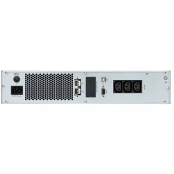 Infosec E3 Pro 1000 RT nepertraukiamo maitinimo šaltinis (UPS) Dvigubo keitimo (Online) 1 kVA 900 W 3 AC lizdai