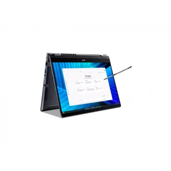 Acer TravelMate P4 Spin 14 TMP414RN-55-TCO - Konvertuojamas nešiojamasis kompiuteris - Intel Core Ultra 7 255U / 2 GHz - Win 11 Pro - Intel Graphics - 32 GB RAM - 1.024 TB SSD QLC, NVMe - 35.6 cm (14 inch) (NX.BF8)