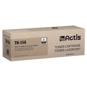 Actis TH-35A Toner (atitikmuo HP 35A CB435A, Canon CRG-712; Standartinis; 1500 puslapių; juoda)