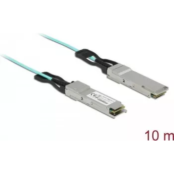 Aktyvus optinis kabelis QSFP+ DeLOCK 84054 10 m Vyriškas/Vyriškas