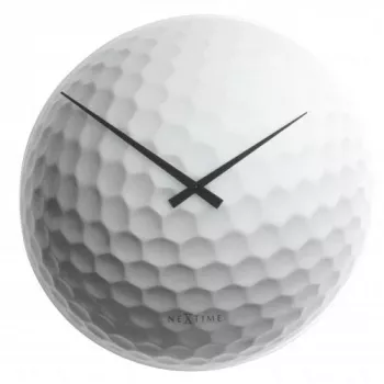 NeXtime laikrodis 8806 Tiger, Ø30 cm, sieninis, baltas