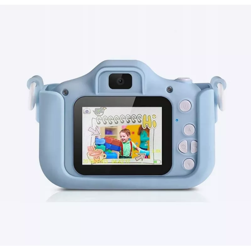 Extralink Vaikų Fotoaparatas H29 Single Mėlynas, 1080P 30fps, 2.0 Ekranas