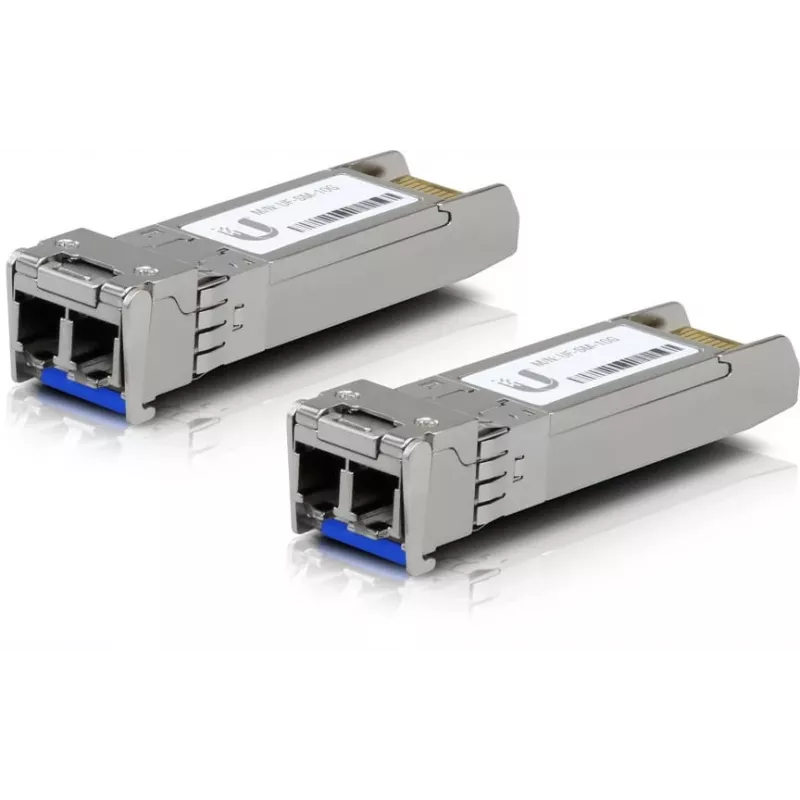 SFP+ šviesolaidinis keitiklis Ubiquiti UACC-OM-SM-10G-D-2 10 Gbps 1310 nm LC vienmodis 10 km (2 vnt. pakuotė)