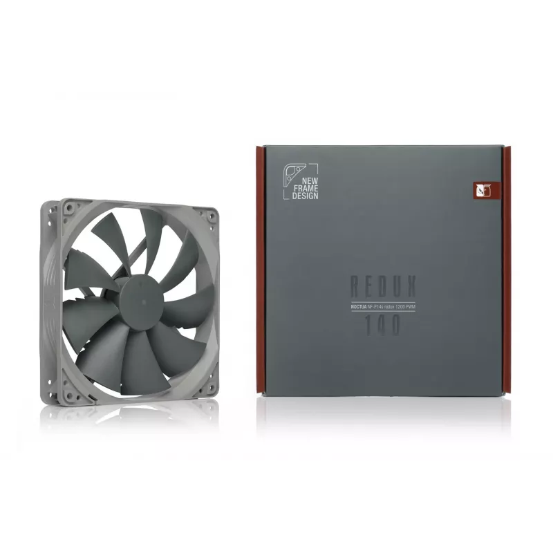 Noctua NF-P14S redux-1200 PWM 140mm korpuso ventiliatorius