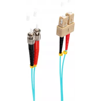 shiverpeaks BS77913/3 Skaidulinis optinis kabelis 3 m SC ST OM3 Vandens spalvos (BS77913/3)