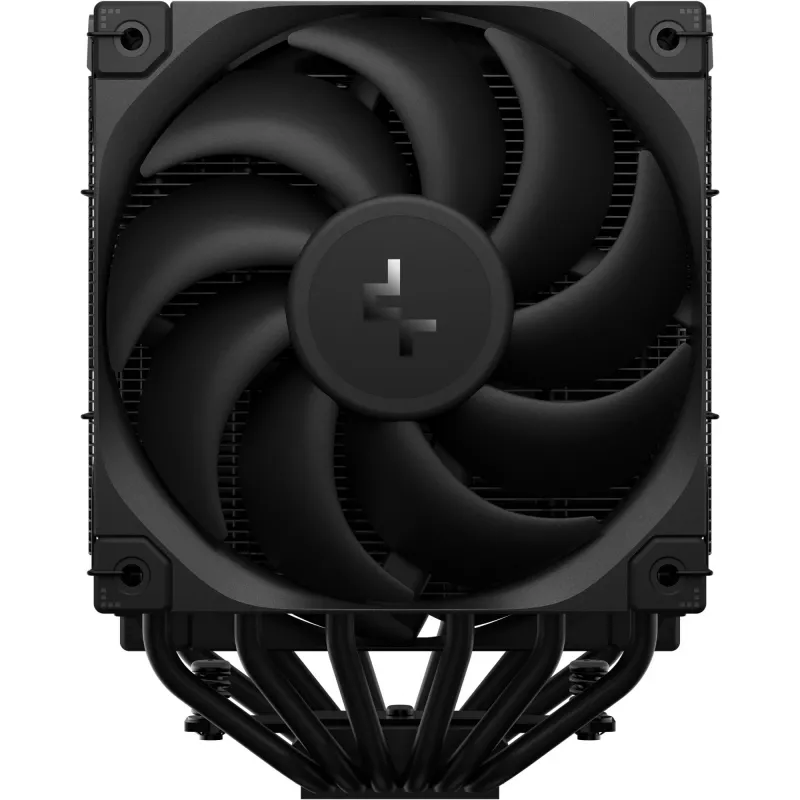 Oro aušintuvas DeepCool AK620 Digital PRO — 120 mm ventiliatorius, 1750 RPM, 25 dB, 12 V, tinka LGA1700/AM5, juodas