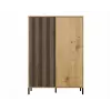 KAMARO 2DD plonas/GŁ ąžuolas ARTISAN DISPLAY CABINET