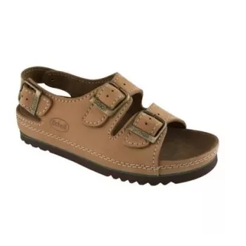 Scholl Air Bag Back Strap Patogūs Sandalai Rudi 36