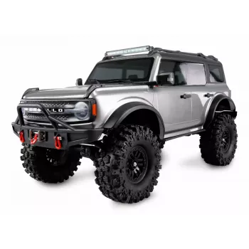 Radijo valdomas krovininis visureigis Amewi AMXRock Caballo 4WD 1:10 metalo pilka spalva