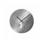 NeXtime klok 8134 Swirled, Ø43 cm, sieninis, sidabrinis blizgus