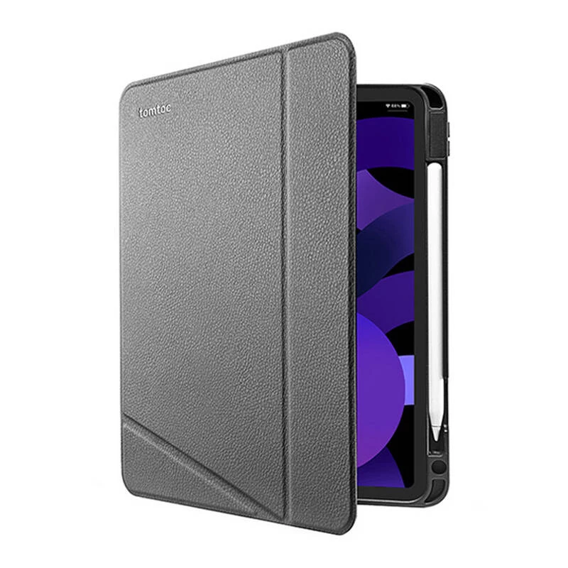 Tomtoc B50A2D1 dėklas planšetei 10,9 colio iPad, Tri-mode apsauginis užvalkalas (juodas)