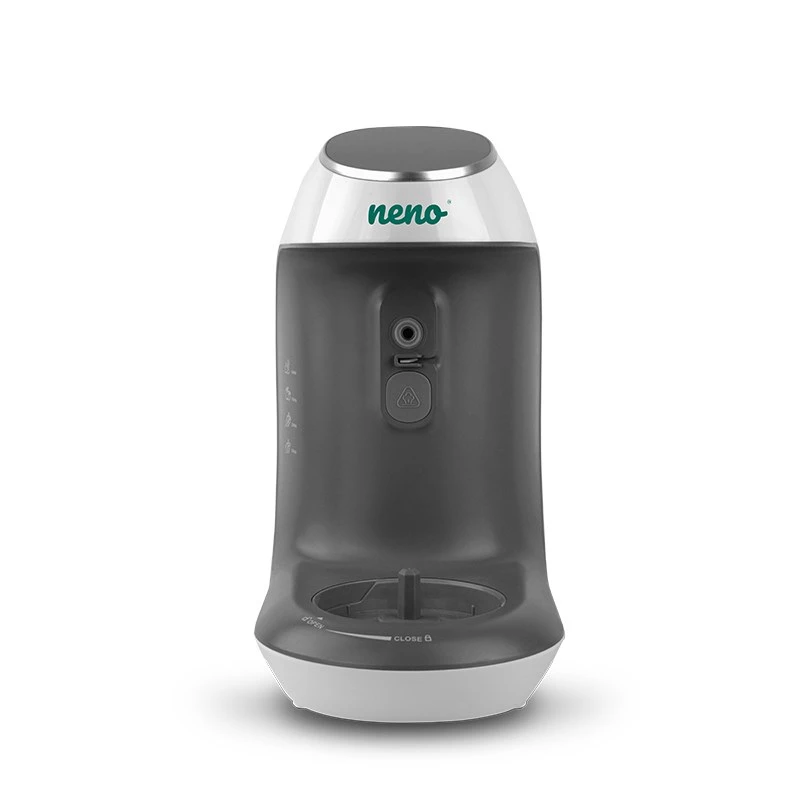Kūdikių maisto ruošimo aparatas Neno Cibo 300 W, 0,3 l dubuo, garinimas ir maišymas, pašildymas, pilka/balta