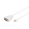Kabelis DisplayPort 1.1a mini DP-DVI tipas MM 2.0m