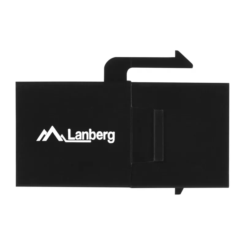 Lanberg KSU5-3000 Juoda RJ45 Keystone Jungtis