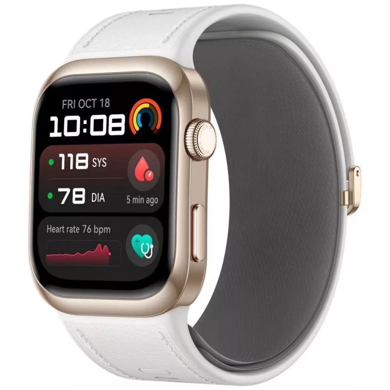 Išmanusis laikrodis Huawei Watch D2 4,62 cm AMOLED 480 x 408 liečiamas ekranas Auksinis