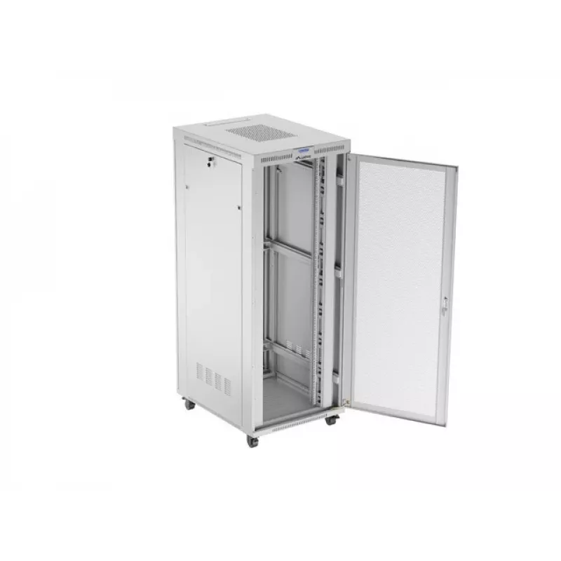 Laisvai pastatoma 19 colių spinta LANBERG FF01-8042-23SL 42U, perforuotos durys