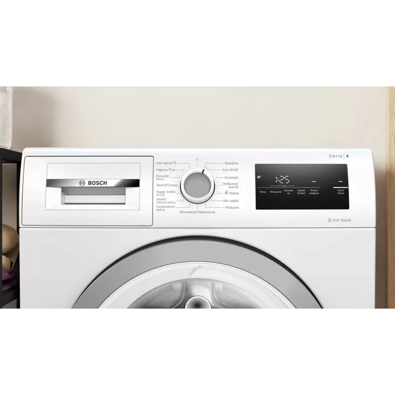 Bosch WAN2813APL Series 4 priekinio pakrovimo skalbyklė 8 kg 1400 aps/min balta