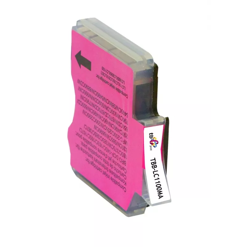 Rašalinė kasetė TBB-LC1100MA (Brother LC980/1100) Magenta 100% nauja