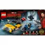 LEGO rinkinys Marvel Escape from the Ten Rings 76176 su minifigūromis ir transporto priemonėmis