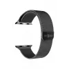 FIXED metalinis tinklinis dirželis Apple Watch 42/44/45/46/49 mm (juodas)