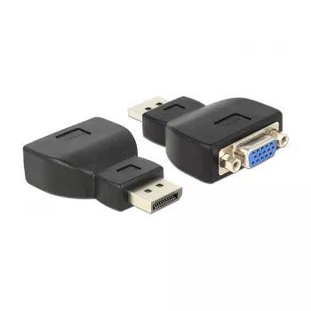 DeLOCK 65567 laidas, DisplayPort į VGA, juodas