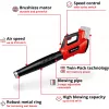 Akumuliatorinis pūstuvas Einhell GE-LB 36/210 Li E-Solo