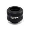 XSPC Jungtis G1/4 į 14mm kietą vamzdelį, juoda matinė - 8 vnt.