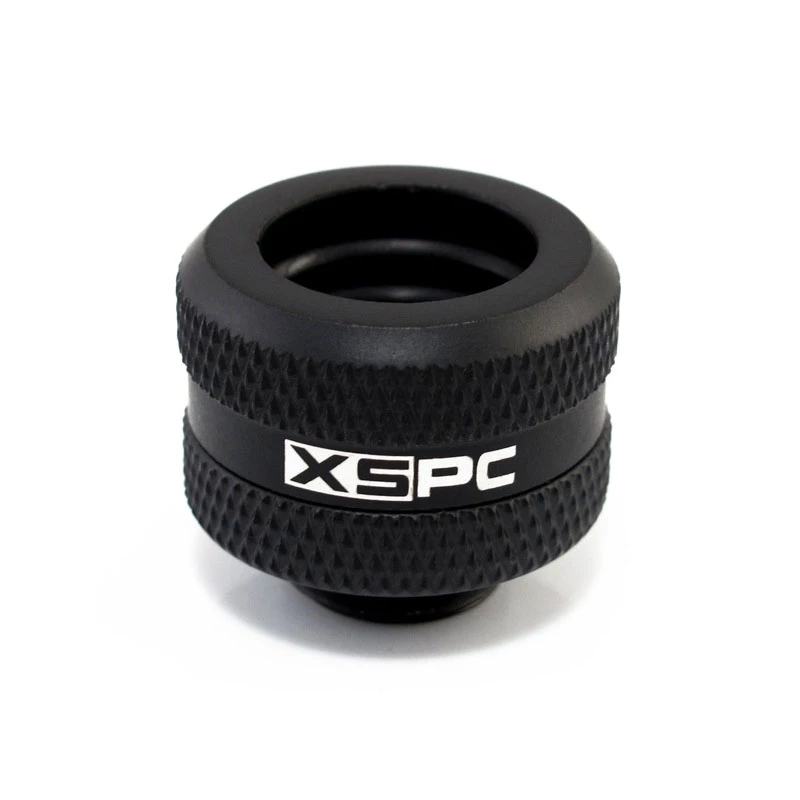 XSPC Jungtis G1/4 į 14mm kietą vamzdelį, juoda matinė - 8 vnt.
