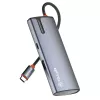 USB-C šakotuvas Tellur TLL321061 su PD 3.0 100W, HDMI išvestimi ir 3× USB 3.0 prievadais