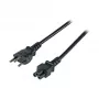 EFB-Elektronik maitinimo laidas Swiss Type 12 - C5 180°, juodas, 1,8 m, 3 x 0,75 mm²