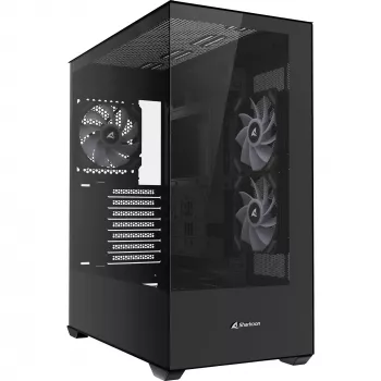Korpusas Sharkoon SK6 ARGB Tower ATX Juodas