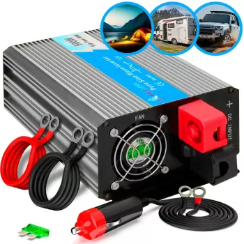 Įtampos keitiklis Extralink OPIP-500W 12V 500W grynas sinusas