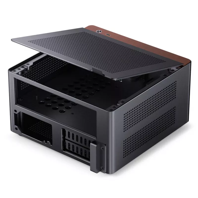 Jonsbo NV10 korpusas, mini korpusas, ITX – juodas