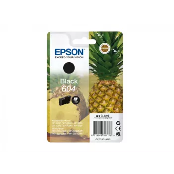 Epson 604 kasetė 1 vnt. Originali standartinės talpos juoda