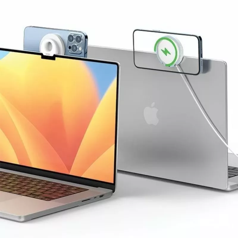 Indukcinis laikiklis MacBook MagSafe juodas