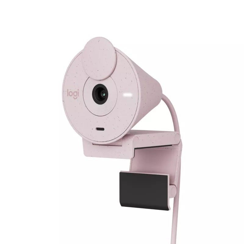 Internetinė kamera Logitech Brio 300 2MP Full HD USB-C rožinė
