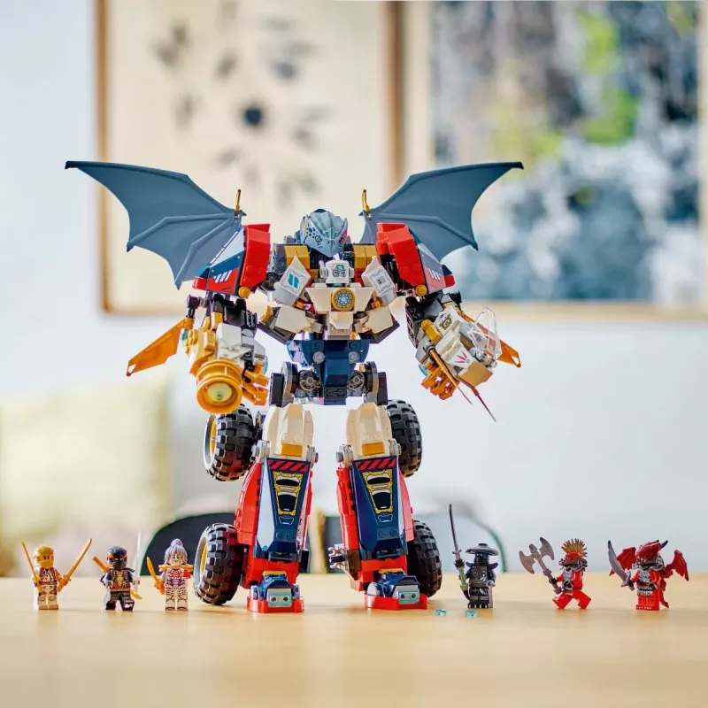 LEGO NINJAGO 71834 Zane's Ultra Combiner Mech – milžiniškas kombinuojamas robotas