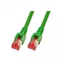 EFB-Elektronik RJ45 jungiamasis kabelis Cat.6 S/FTP LSZH Žalias 7,5m